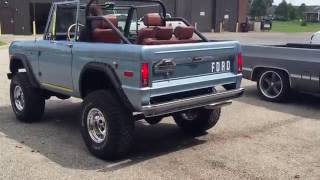 Classic Ford Broncos  Coyote Restoration Test [upl. by Herc]