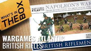 Unboxing British Riflemen  Wargames Atlantic [upl. by Novi]