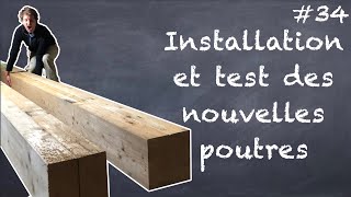 Installation et test des poutres  NLAB 34 [upl. by Hesper198]