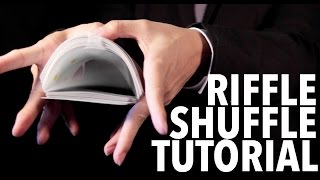 Cardistry for Beginners Shuffles  Riffle Shuffle Tutorial [upl. by Packston]