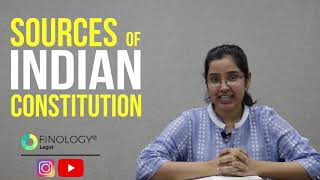 Sources of Indian Constitution  Indian Polity [upl. by Nylyrehc]