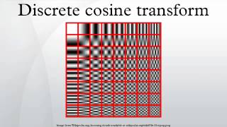 Discrete cosine transform [upl. by Essyla76]