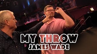 HOW TO PLAY DARTS  We look at James Wade in another My Throw [upl. by Kress]