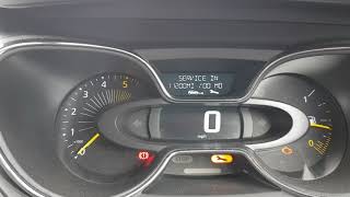 Renault captur Service reset [upl. by Llertnauq]