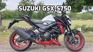 2020 Suzuki GSXS750 Review [upl. by Nairahcaz]