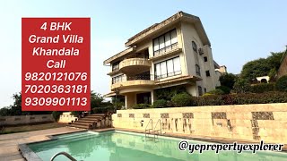 4 BHK Bungalow For Sale In Lonavala yopropertyexplorer [upl. by Yreffej]