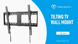 PSLTK1 LowProfile TV Wall Mount Bracket Fits Most 32quot70quot TVs  PERLESMITH [upl. by Silliw]