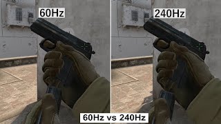 60hz vs 144hz vs 240hz ¿HAY DIFERENCIA  MONITORES GAMING [upl. by Launcelot]