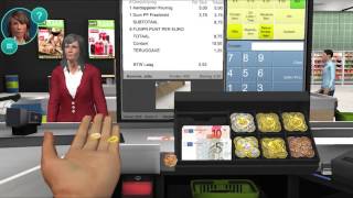 Trailer new Cashier Trainer supermarket [upl. by Liz]