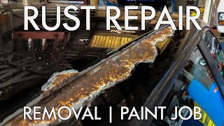 Restoring A Rusty Car Roof In 6 Minutes [upl. by Nilra695]