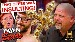 Pawn Stars Rick amp Sellers COMPLETELY Disagree on Value Part 2 [upl. by Ativahs112]