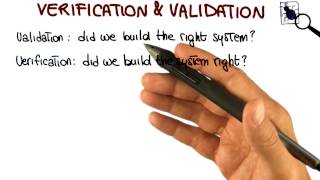 Verification amp Validation  Georgia Tech  Software Development Process [upl. by Acsirp]