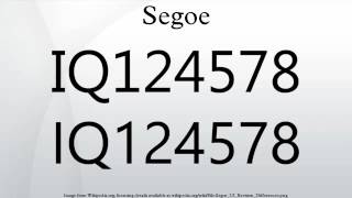 Segoe [upl. by Ikkim]