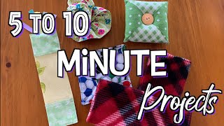 Easy 10 Minute Sewing Projects  Volume 1 The Sewing Room Channel [upl. by Tocs]