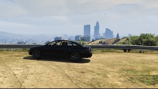 GTA 5 Obey Tailgater Audi A6 engine sound [upl. by Peppy]