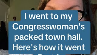 I went to my Congresswomans Town Hall Heres how it went [upl. by Aciamaj]