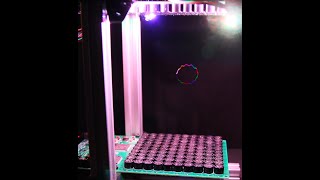 A Volumetric Display using an Acoustically Trapped Particle [upl. by Aikemot]