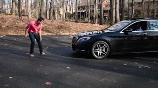 Mercedes Autonomous Braking Demonstration [upl. by Jennica]