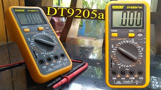 DT9205a Digital Multimeter Functions and testing [upl. by Nahgeam]