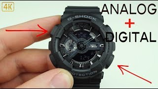 How to Change the Time On a GShockAnalogDigital4k [upl. by Thar]