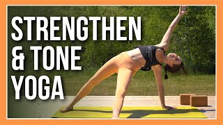 30 min Intermediate Vinyasa Yoga  Full Body Toning [upl. by Jenica]