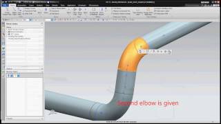 Siemens NX Mechanical routing custom function [upl. by Leirda]