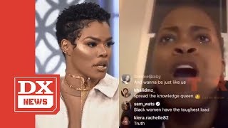 Ari Lennox Tearfully Addresses Troll Who Called Her amp Teyana Taylor Rottweilers [upl. by Ennaus886]