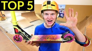 TOP 5 PRO SCOOTER TRICKS [upl. by Duomham12]