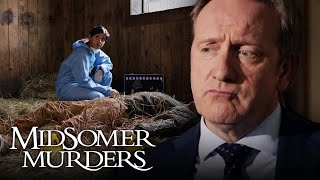 Forensics Discover A BULLET In The Stables  Midsomer Murders [upl. by Bornie]