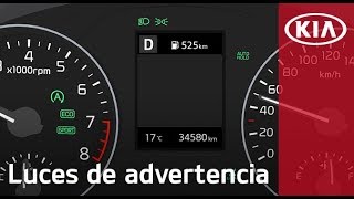 Conoce los colores de la luz de advertencia de tu KIA  KIA MOTORS MÉXICO [upl. by Garnet]