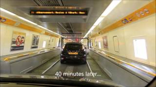 Eurotunnel from France to England 2017 [upl. by Yknarf]