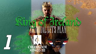 Crusader Kings III King of Ireland  Tutorial Lets Learn  ep1 [upl. by Landahl]