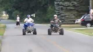 yfz 450 vs raptor 660 [upl. by Sybil661]