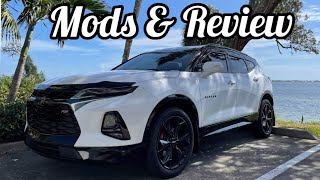 20192022 Chevy Blazer One year review and MOD list [upl. by Ranit]