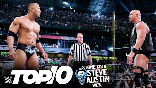 “Stone Cold” Steve Austin’s greatest rivals WWE Top 10 March 17 2021 [upl. by Eerahs]