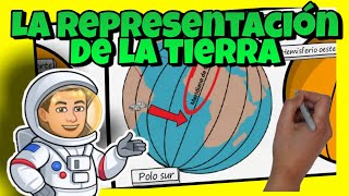 🌎 La REPRESENTACION de la TIERRA 🌎 para NIÑOS de PRIMARIA [upl. by Adnahs]