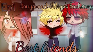 Best friends Ep1 of Touyas and Keigos backstory Gacha Club My AU [upl. by Yellah562]