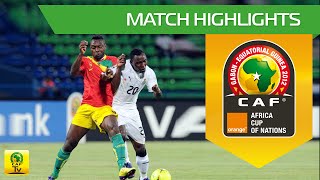 Ghana vs Guinee  Orange Africa Cup of Nations GABONEQUATORIAL GUINEA 2012 [upl. by Ysabel309]