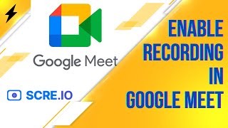 How to resolve record option in GOOGLE MEET [upl. by Halueb153]