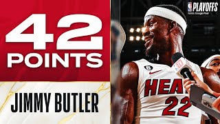 Jimmy Butler’s CLUTCH 42Point Game 5 Performance  April 26 2023 [upl. by Aizirk]