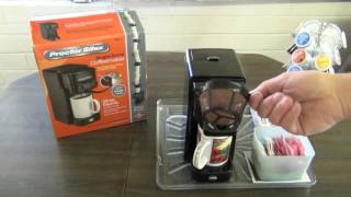 Proctor Silex SingleServe Coffee Maker Review [upl. by Onairot39]