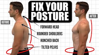 How To FIX Your Posture  10Minute Daily Routine [upl. by Anolahs]