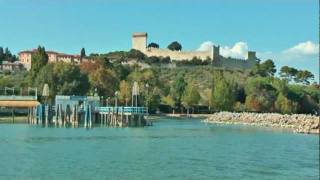 Italy Umbria Castiglione del Lago Lake Trasimeno Trasimenomeer [upl. by Dwan]