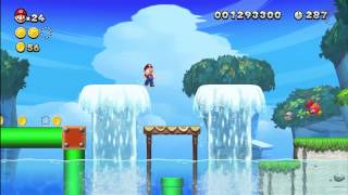 Sparkling Waters1 Watersprout Beach New Super Mario Bros Wii U [upl. by Faulkner320]