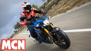 2017 Suzuki GSXS750  First Ride  Motorcyclenewscom [upl. by Bluefield354]