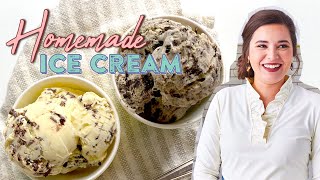 AMAZING Homemade Ice Cream Recipe  May Never Go Back to StoreBought  Southern Living From Home [upl. by Ydur]