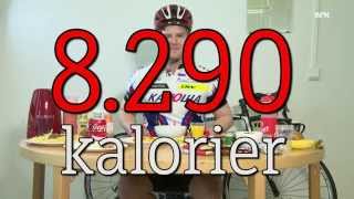 Tour de France diet makes reporter puke [upl. by Gilboa]