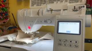 Brother SE1900  Bobbin Thread Almost Empty  Beginning Basics Video 2 [upl. by Simeon344]