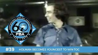 PBA 60th Anniversary Most Memorable Moments 39  Holman Becomes Youngest to Win TOC [upl. by Rosella]