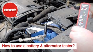 How To Use A Battery amp Alternator Tester [upl. by Plotkin]